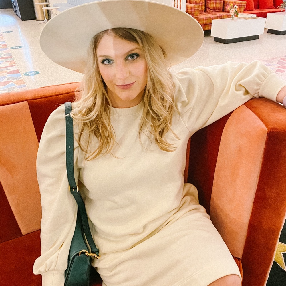 Lack of Color Cream Wide Brimmed Hat - Picture 2 of 3
